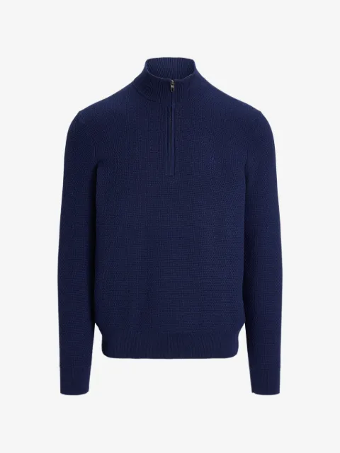 RLX Ralph Lauren half-zip waffle sweater
