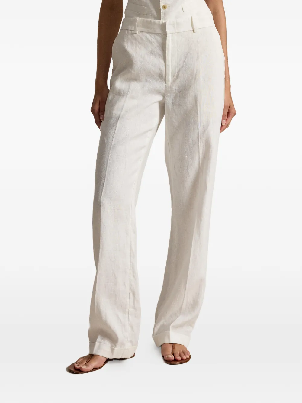 Polo Ralph Lauren Straight broek Wit