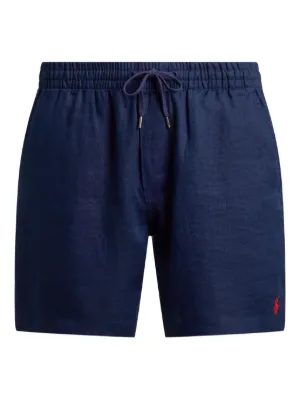 Polo Ralph Lauren Logo Shorts | Blue | FARFETCH GE
