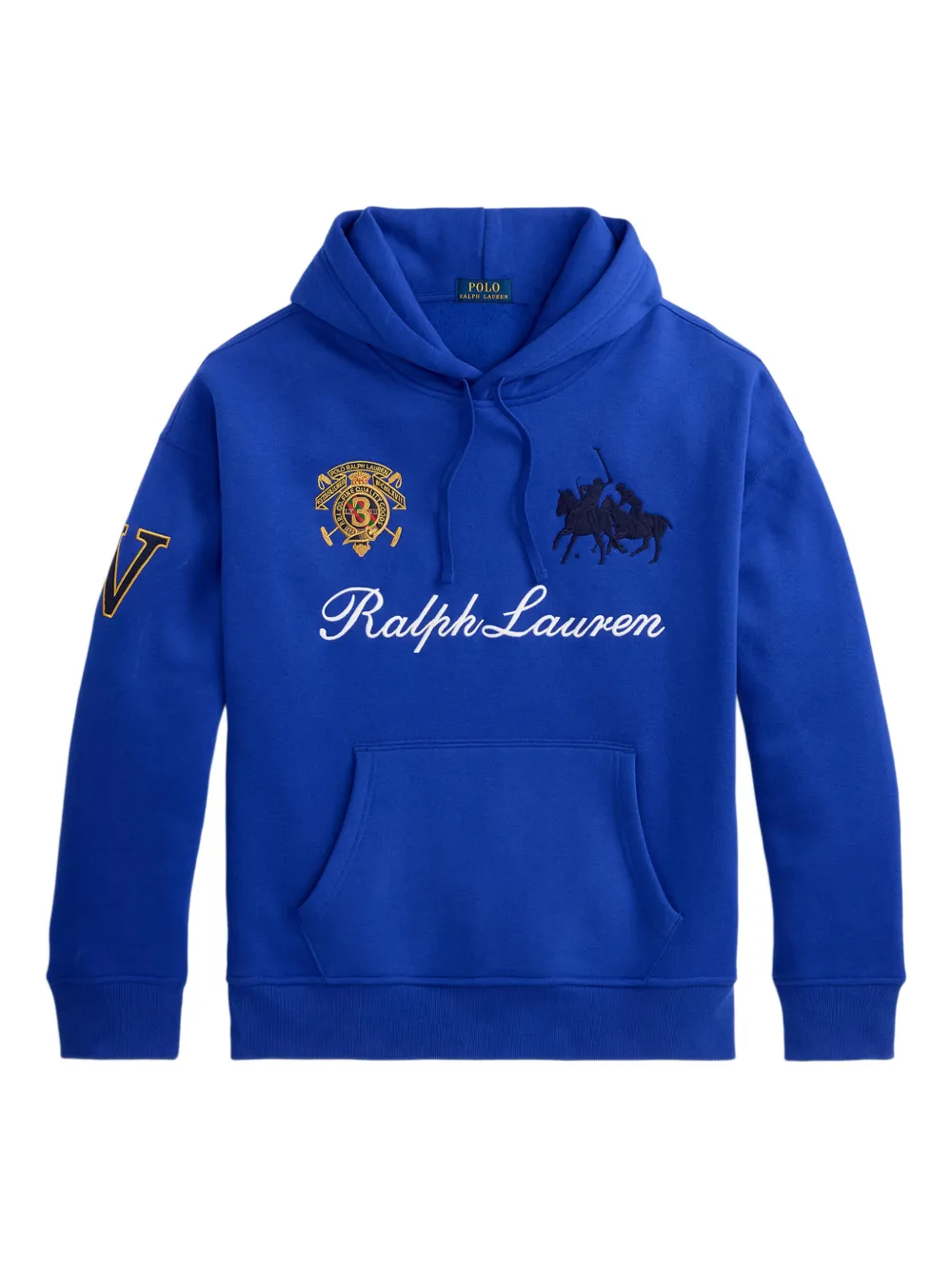 Polo Ralph Lauren embroidered hoodie - Blau