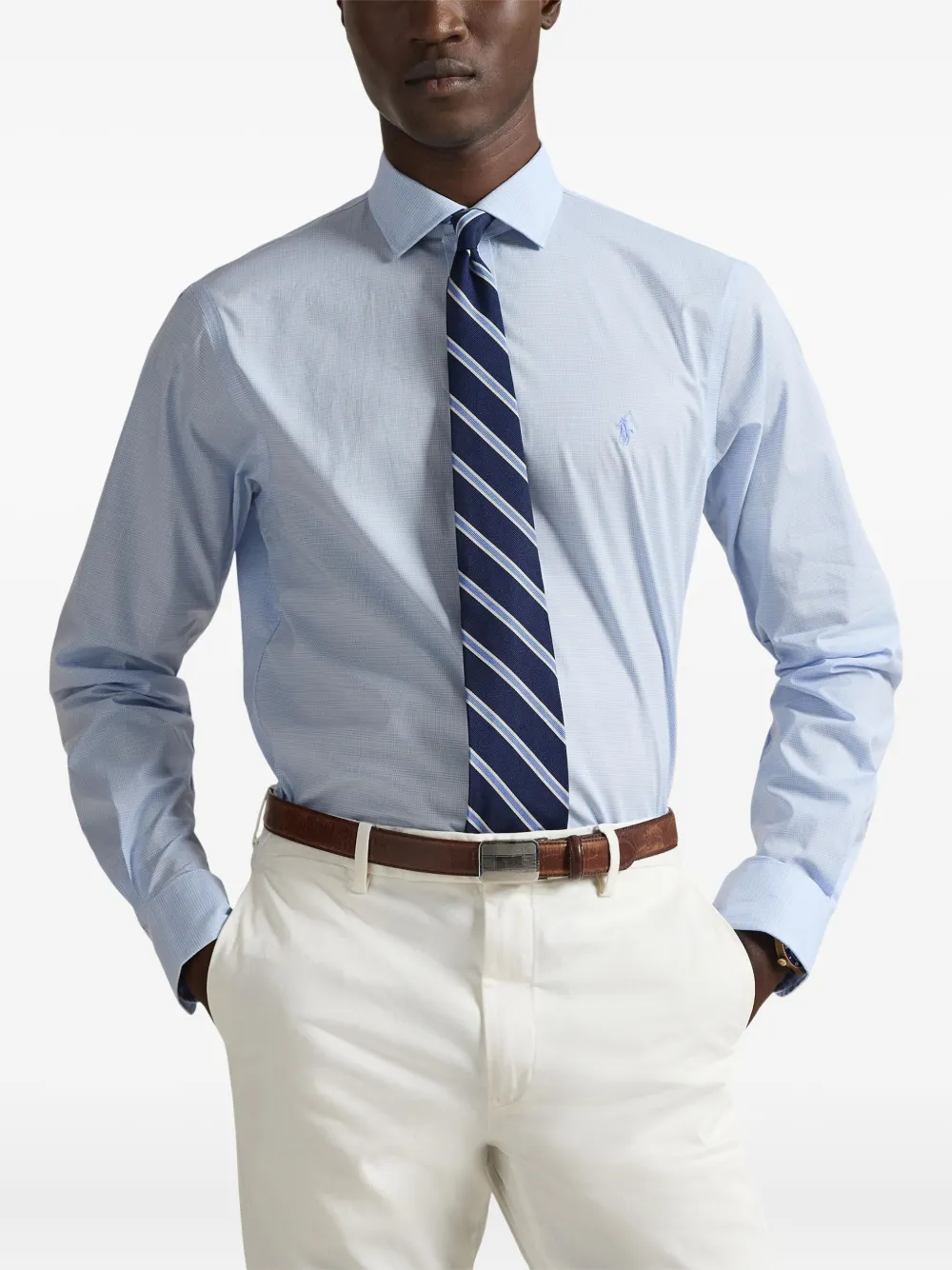 Polo Ralph Lauren Overhemd met knopen Blauw