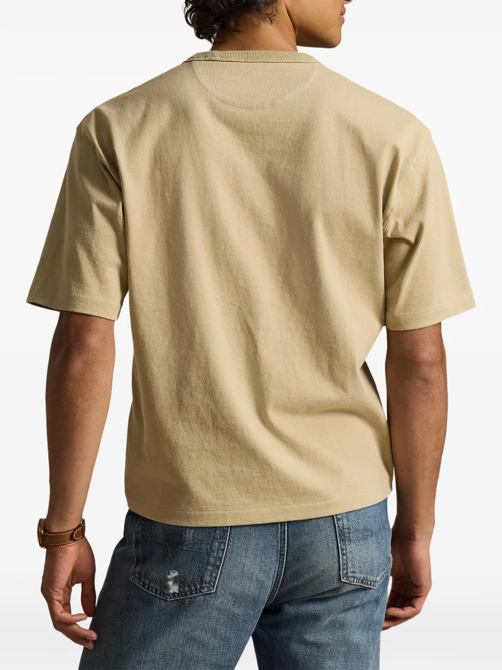 Polo Ralph Lauren T-shirt met logo Bruin