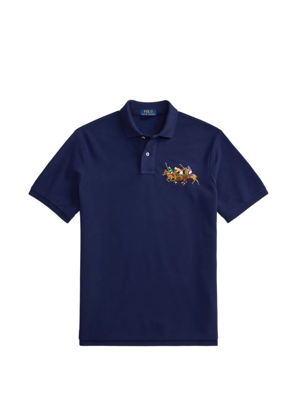 Polo Ralph Lauren embroidered polo shirt - Blu