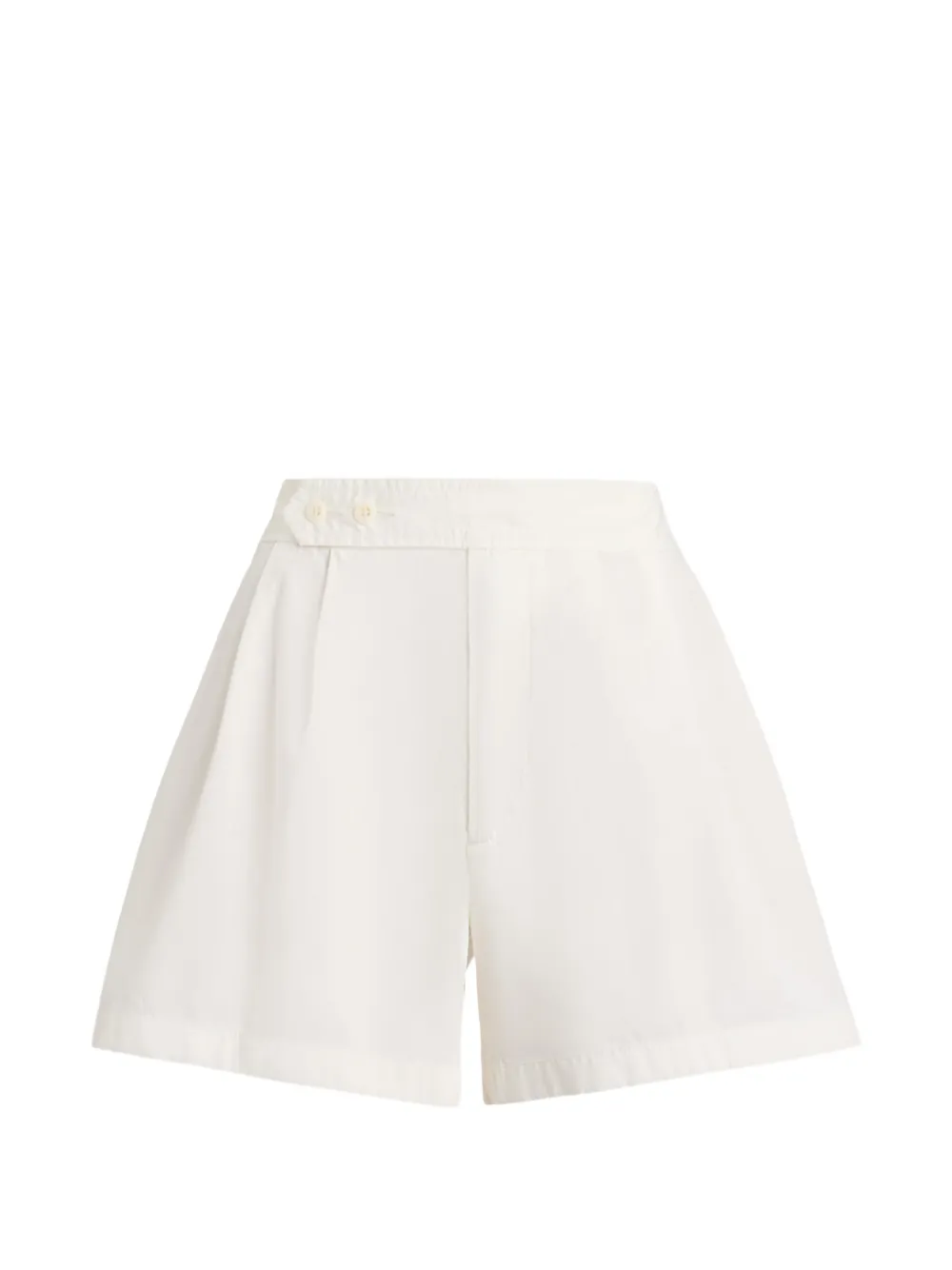 Polo Ralph Lauren Klassische Bundfaltenshorts - Weiß