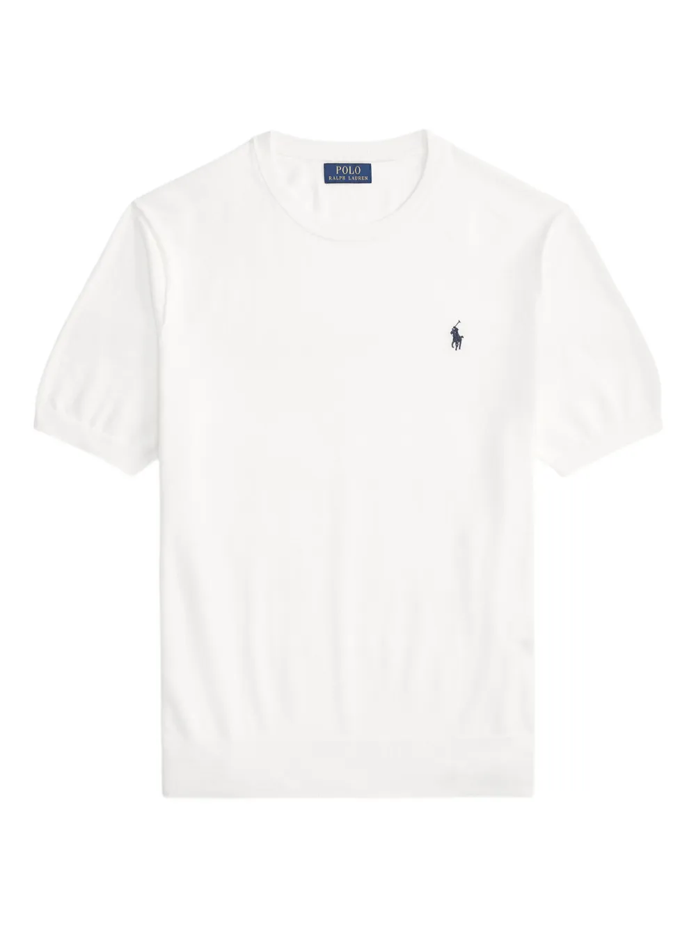 Polo Ralph Lauren T-shirt girocollo con ricamo - Bianco
