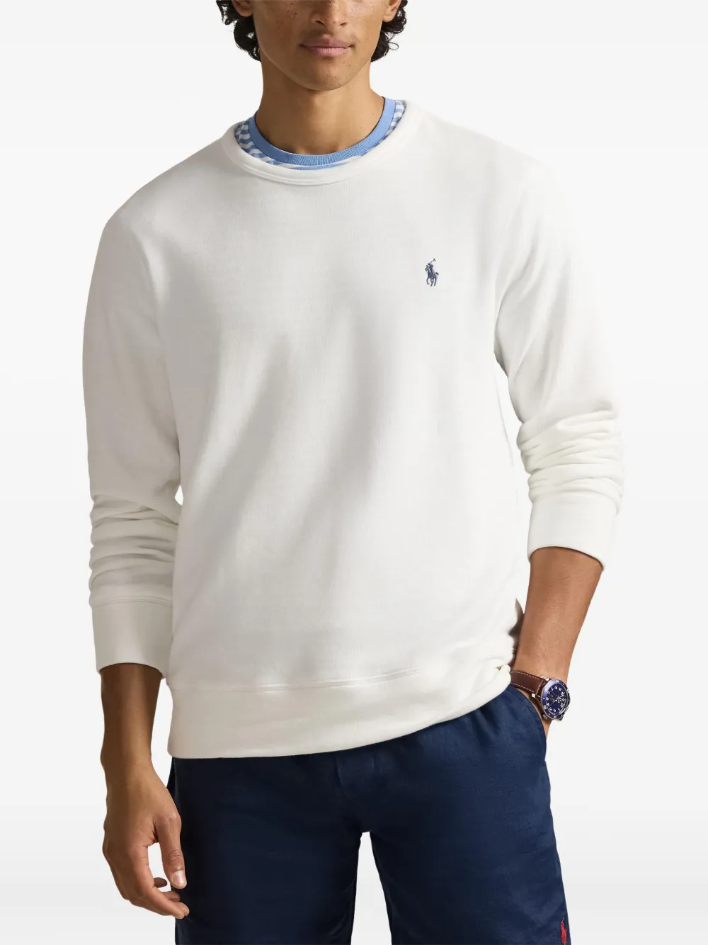 Polo Ralph Lauren Sweater met ronde hals Wit