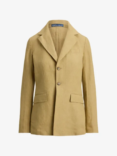 Polo Ralph Lauren one-button faded linen blazer