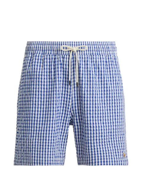 Polo Ralph Lauren shorts de playa con motivo de cuadros gingham