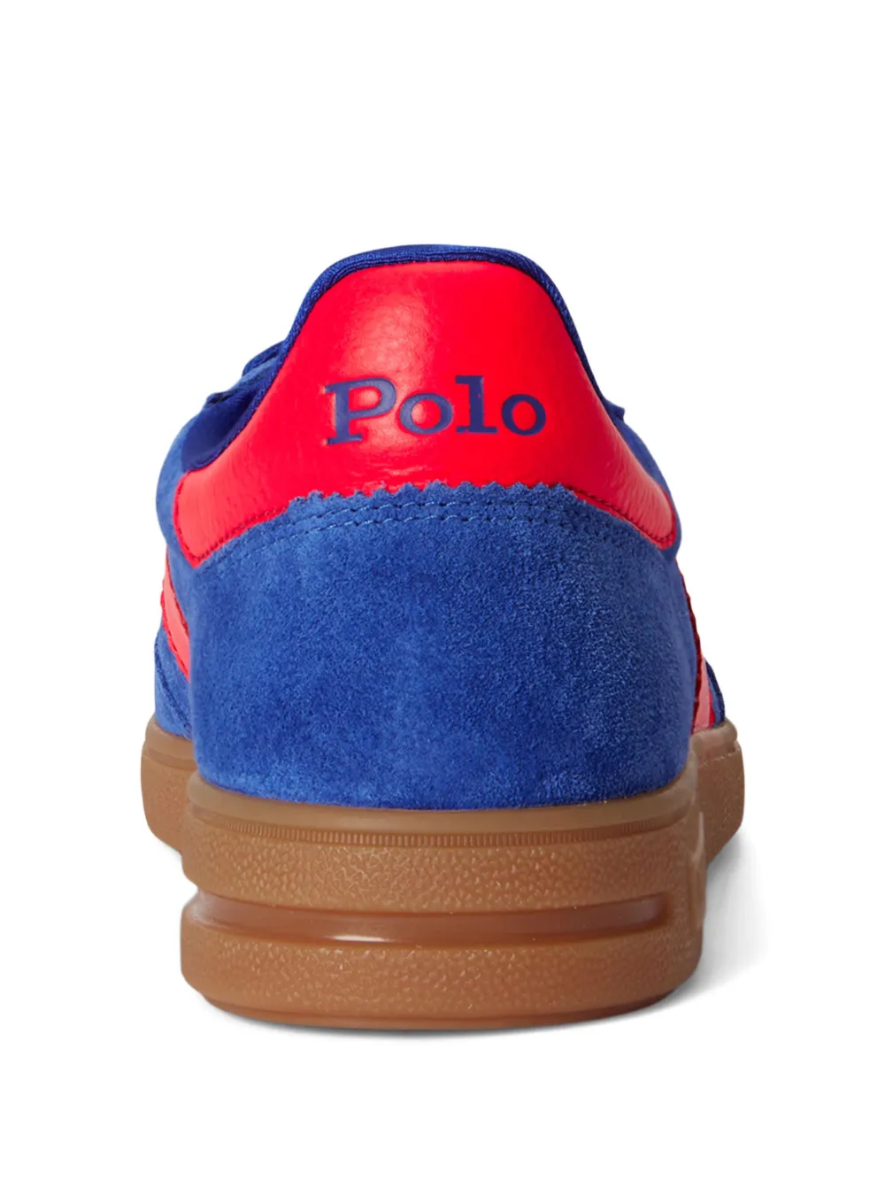 Polo Ralph Lauren Bedford PP Sk LT suède sneakers Blauw