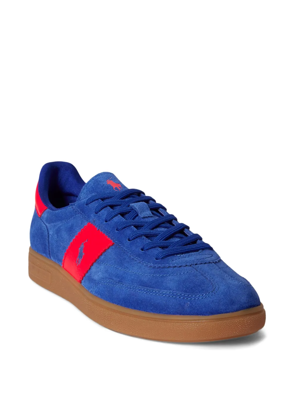 Polo Ralph Lauren Bedford PP Sk LT suède sneakers Blauw