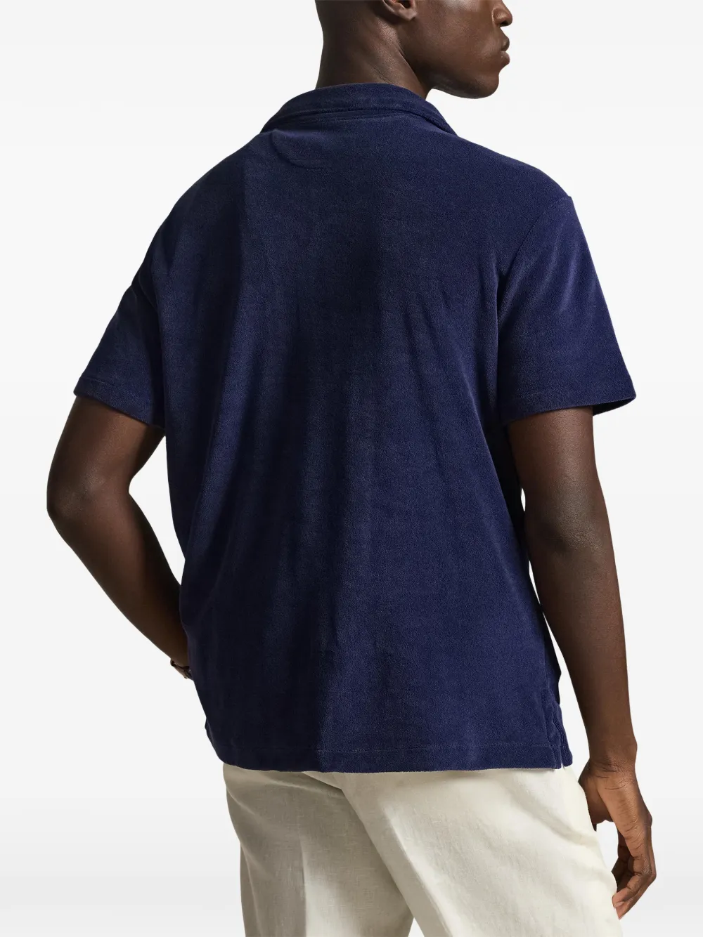 Polo Ralph Lauren Overhemd met geborduurd logo Blauw