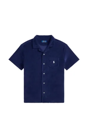 Polo Ralph Lauren Polo Pony Linen Shirt | Blue | FARFETCH
