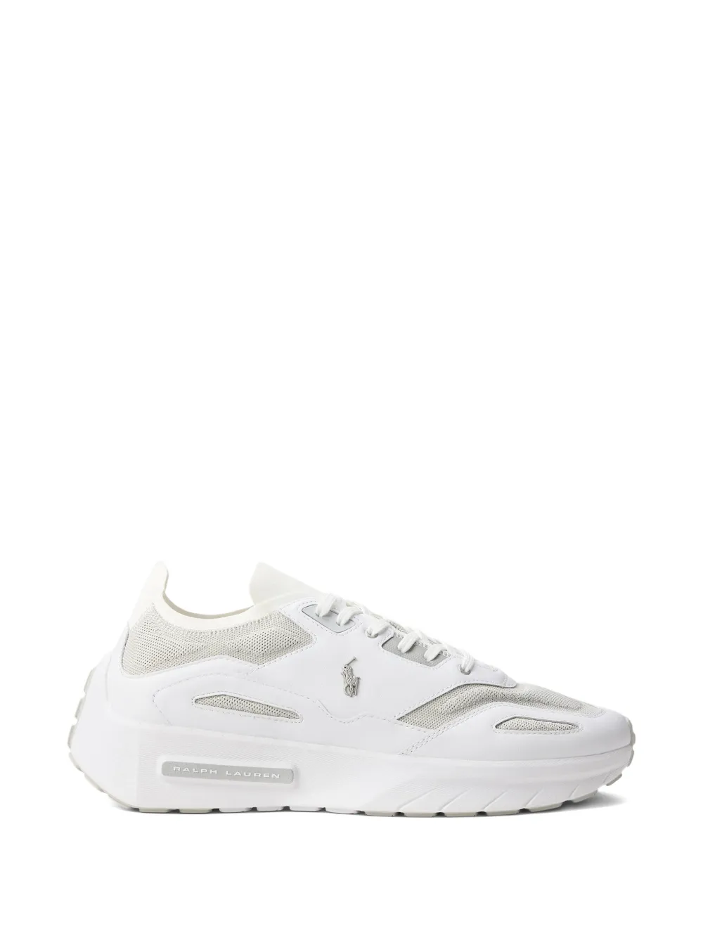 Polo Ralph Lauren Sneakers aus Leder - Weiß