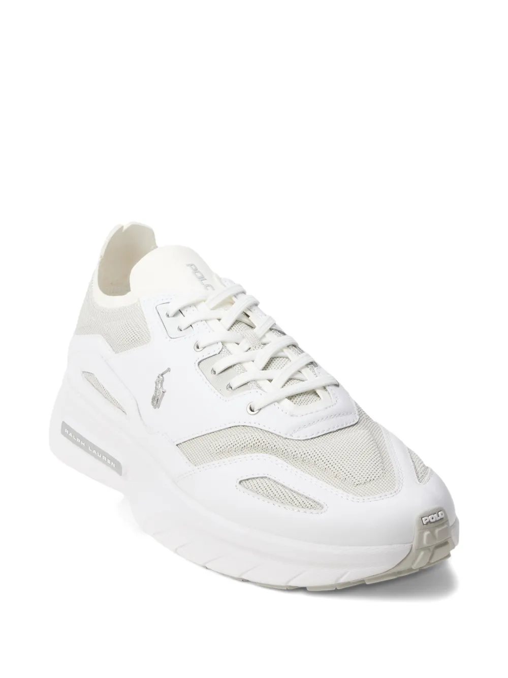 Polo Ralph Lauren Leren sneakers Wit