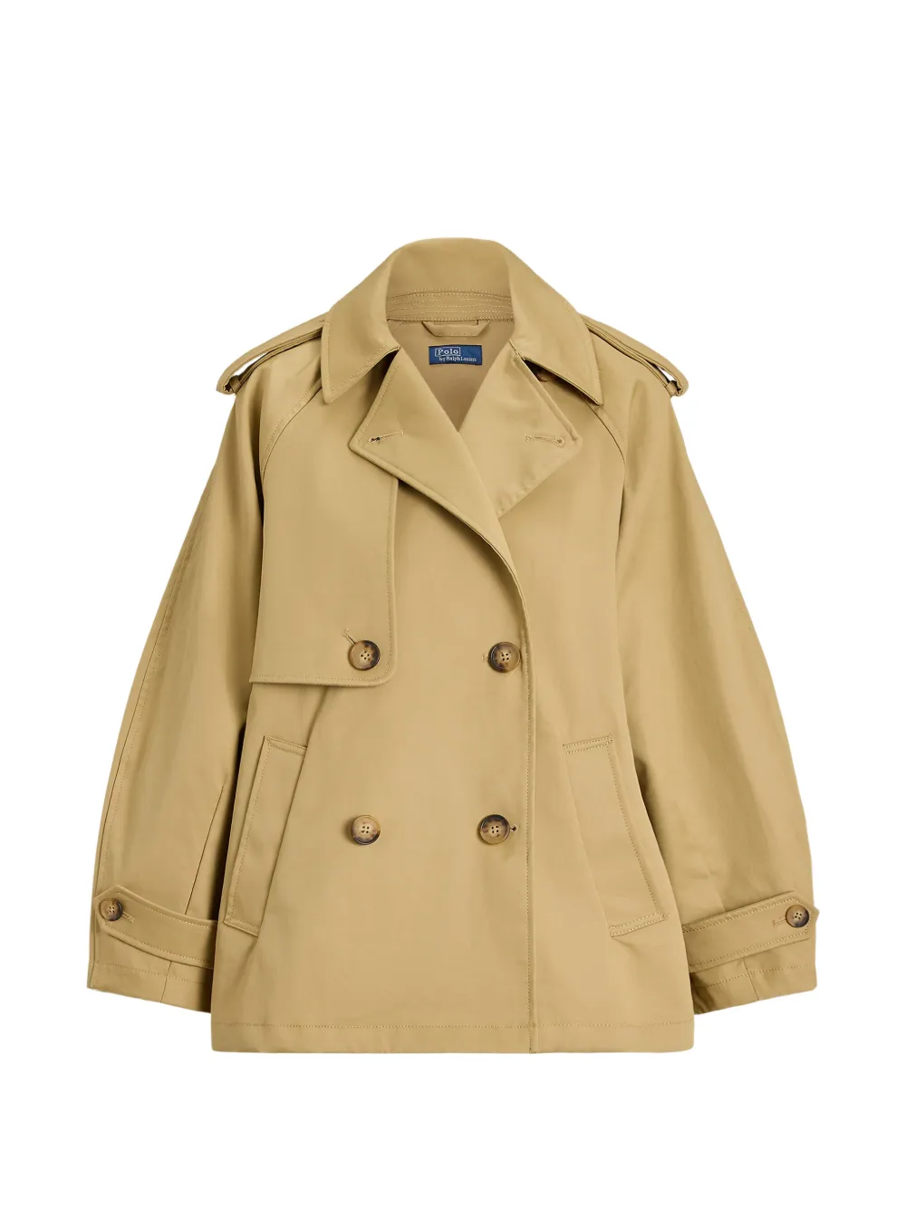 Polo Ralph Lauren Trench doppiopetto con cappuccio - Marrone