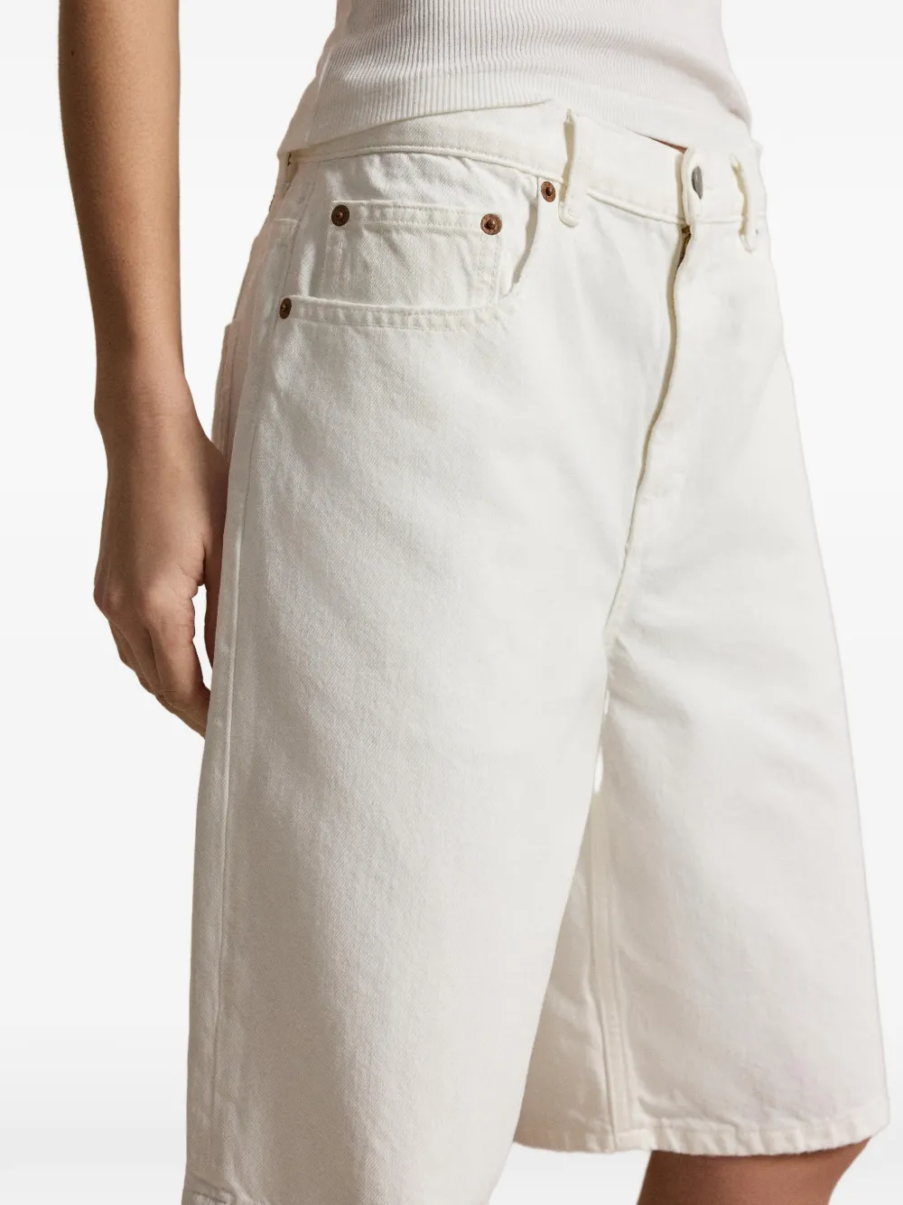Polo Ralph Lauren Denim shorts Wit