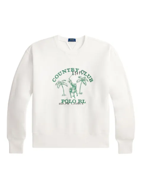 Polo Ralph Lauren sudadera con estampado gráfico