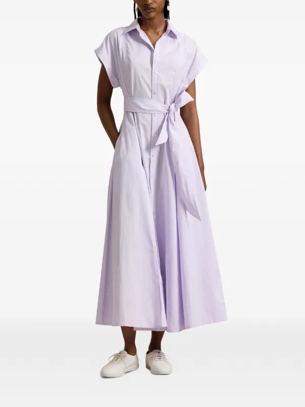 fitted lace wedding dress 1950s Vintage Pastel Stripes Dress by Marjae Miami – Cats Like Us main image 1