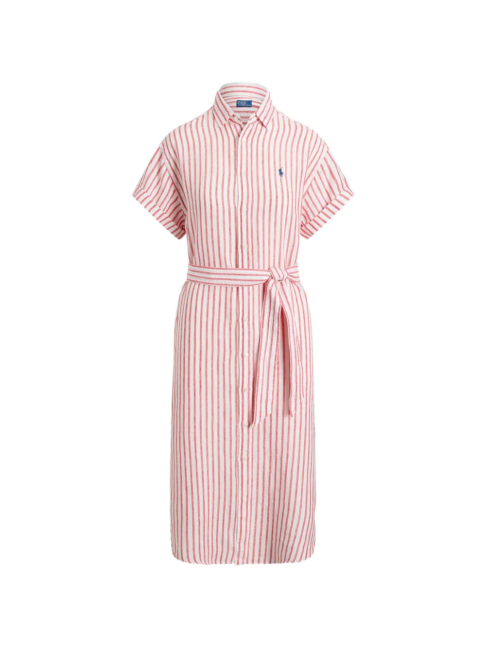Polo Ralph Lauren striped shirtdress - Bianco