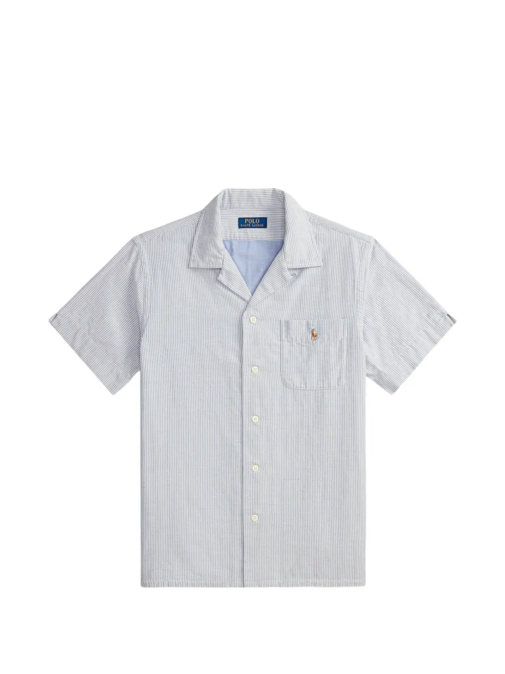 Polo Ralph Lauren pocket striped short-sleeve shirt - Bianco