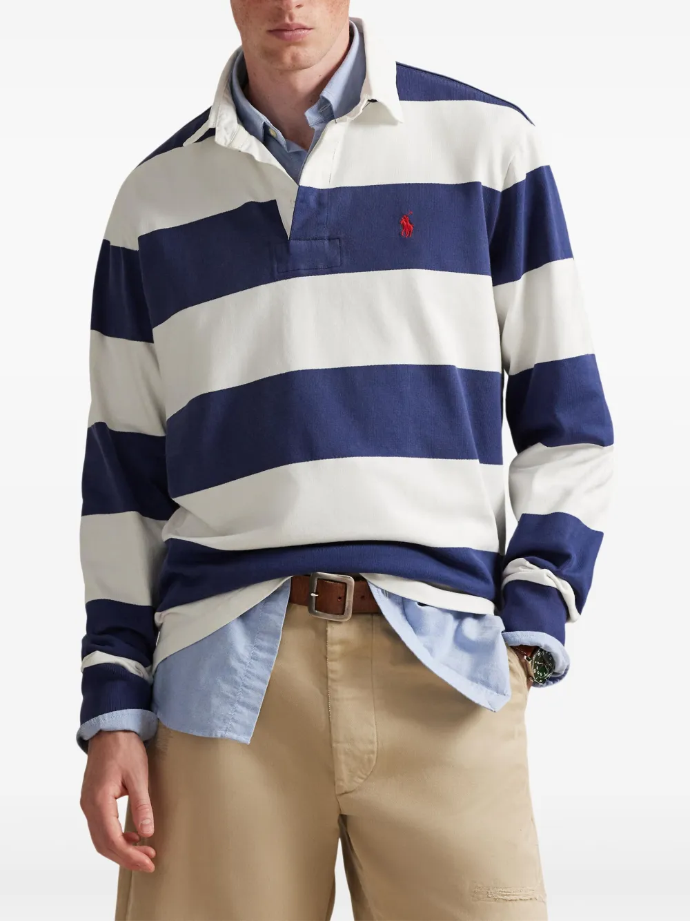 Polo Ralph Lauren The Iconic rugbyshirt Blauw