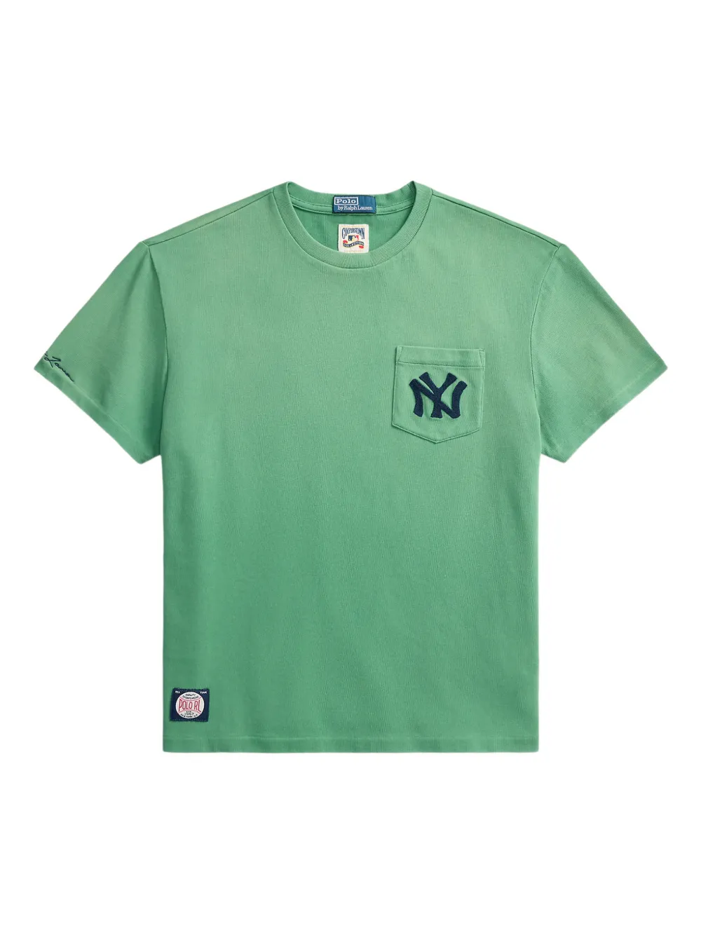 Polo Ralph Lauren x Yankees T-shirt con taschino - Verde