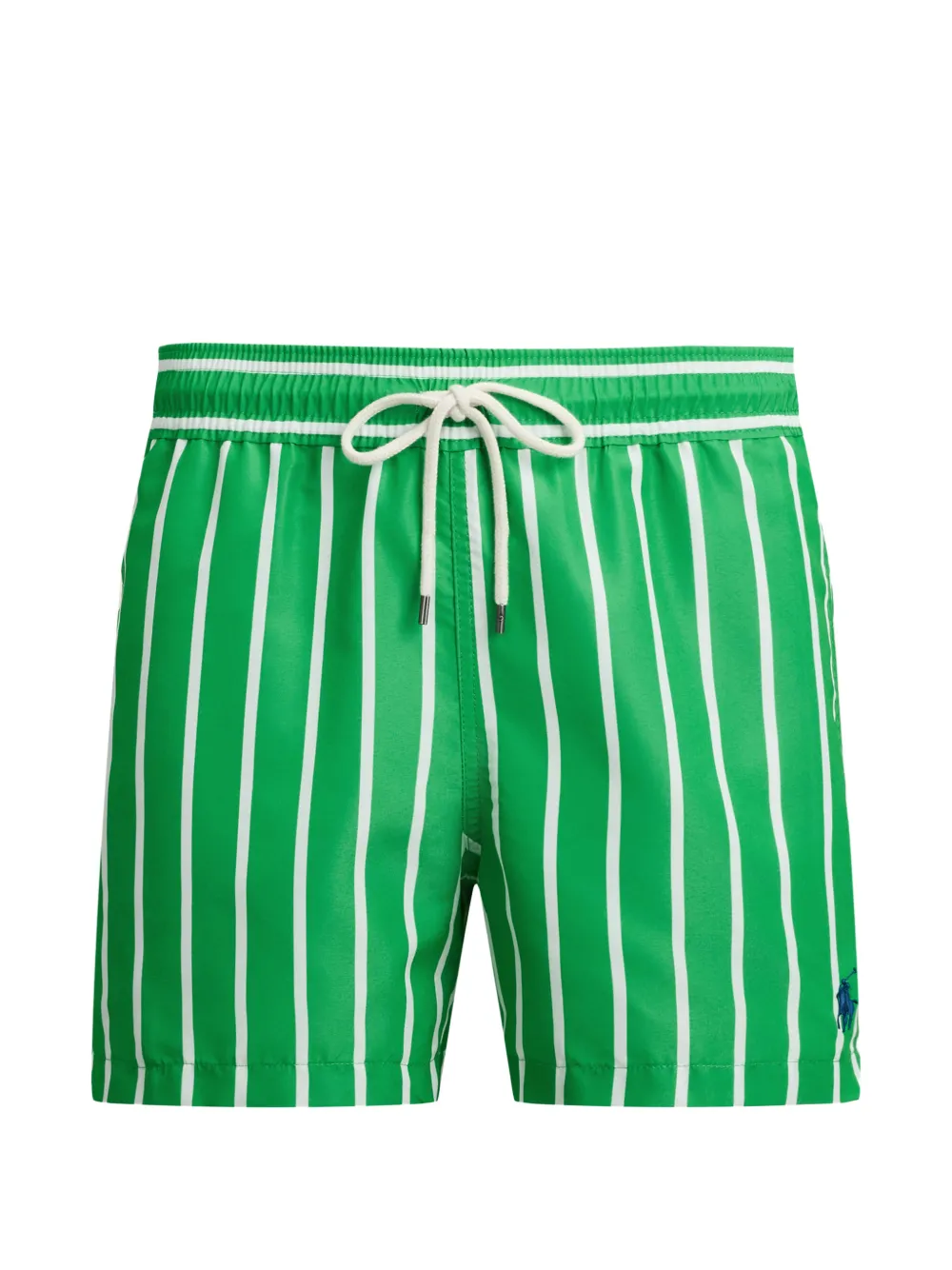 Polo Ralph Lauren short de bain Traveller à rayures - Vert