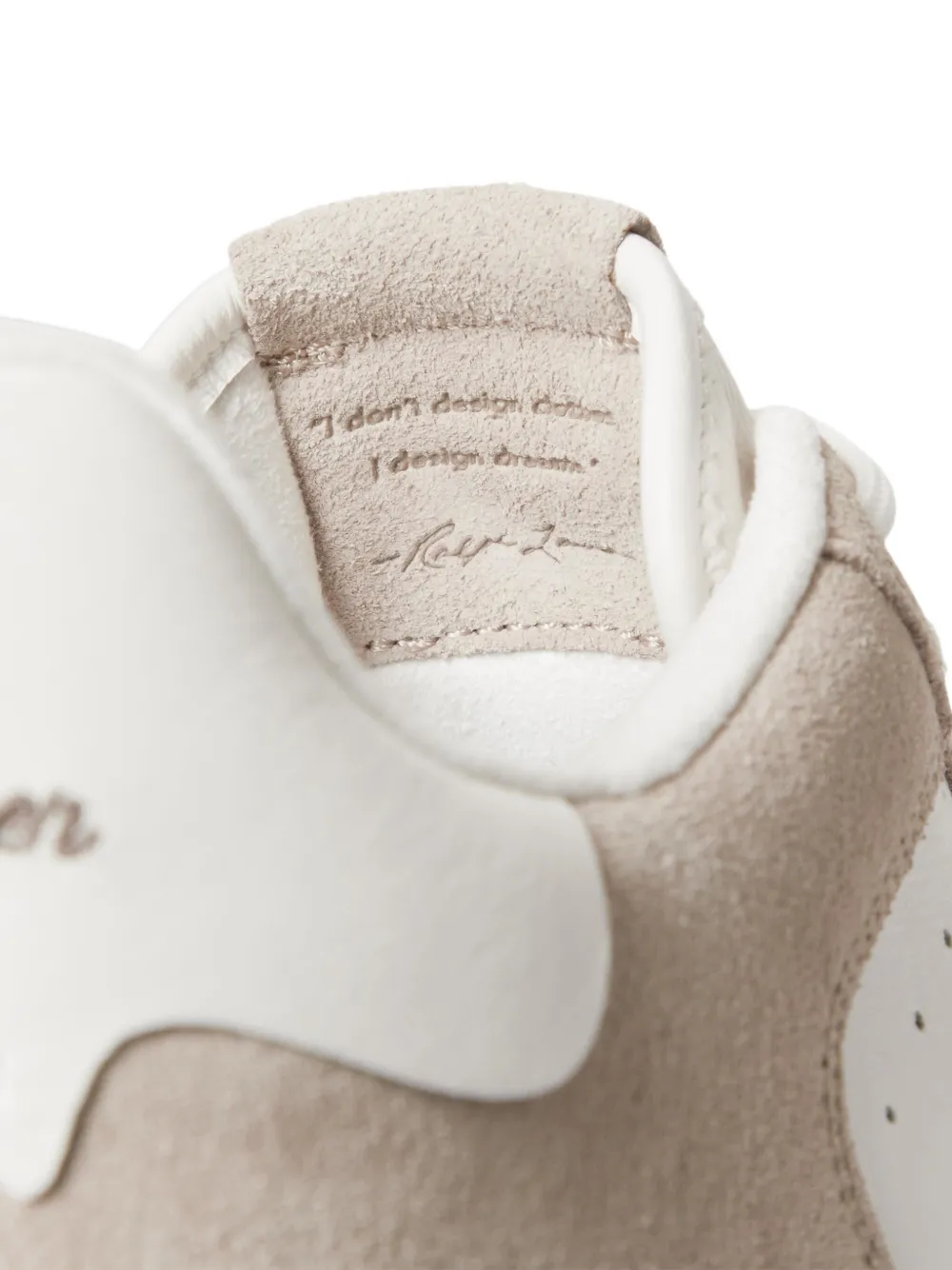 Polo Ralph Lauren Master Park leren sneakers Beige