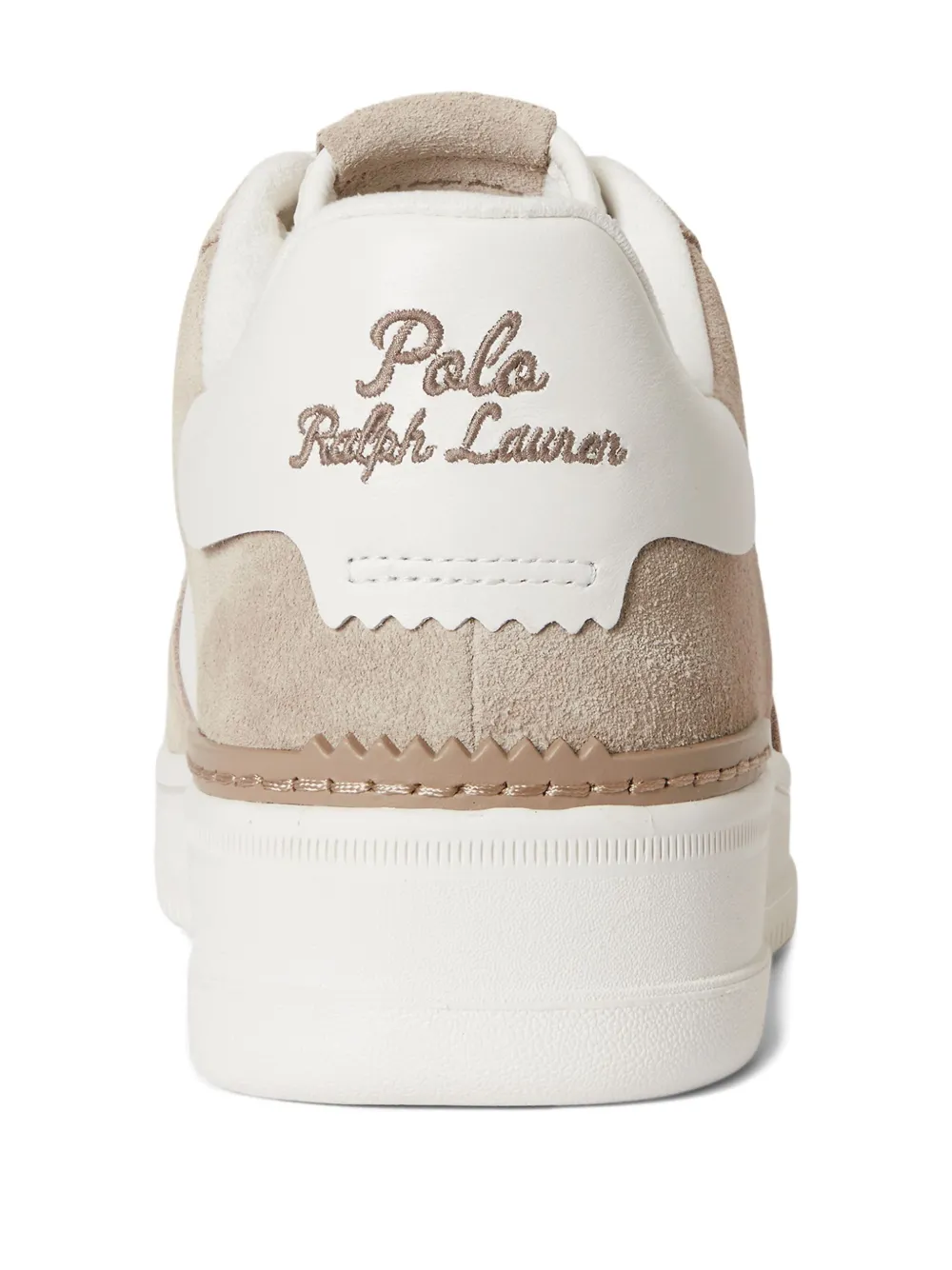 Polo Ralph Lauren Master Park leren sneakers Beige
