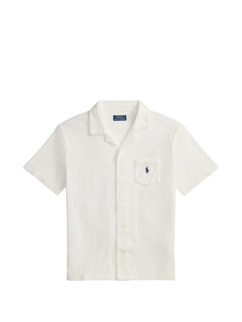 Polo Ralph Lauren Camicia con logo ricamato - Bianco
