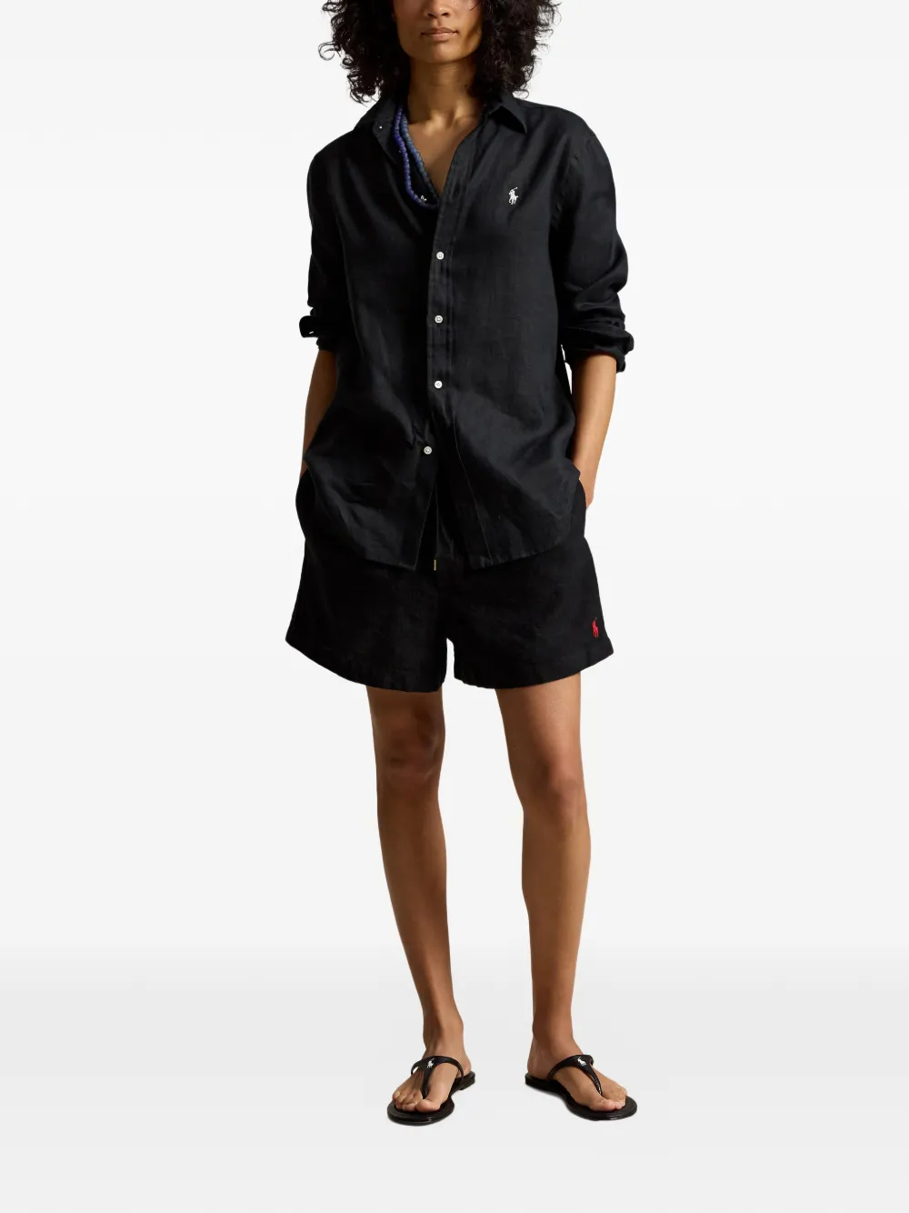 Polo Ralph Lauren Shorts met trekkoord Zwart