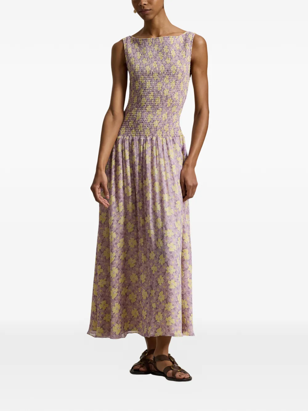 Floral Smocked Dress
