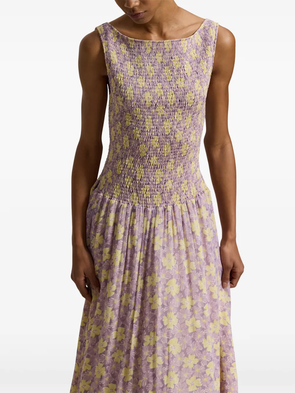 Floral Smocked Dress