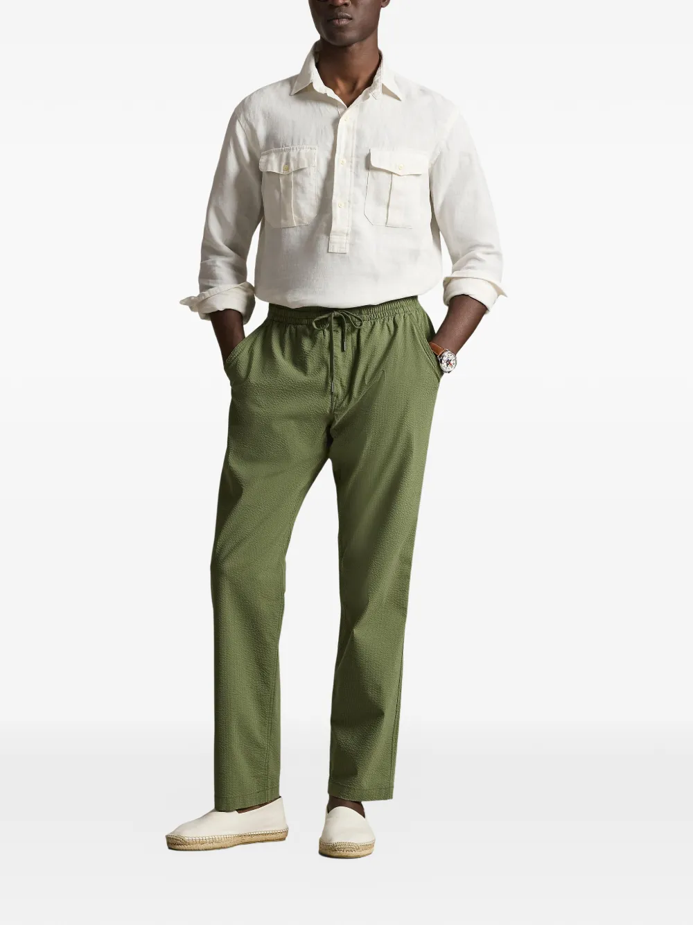 Classic Fit drawstring trousers