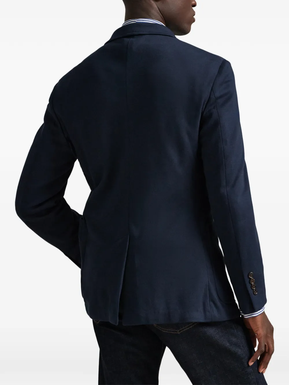 Polo Ralph Lauren Colbert met gekerfde revers Blauw