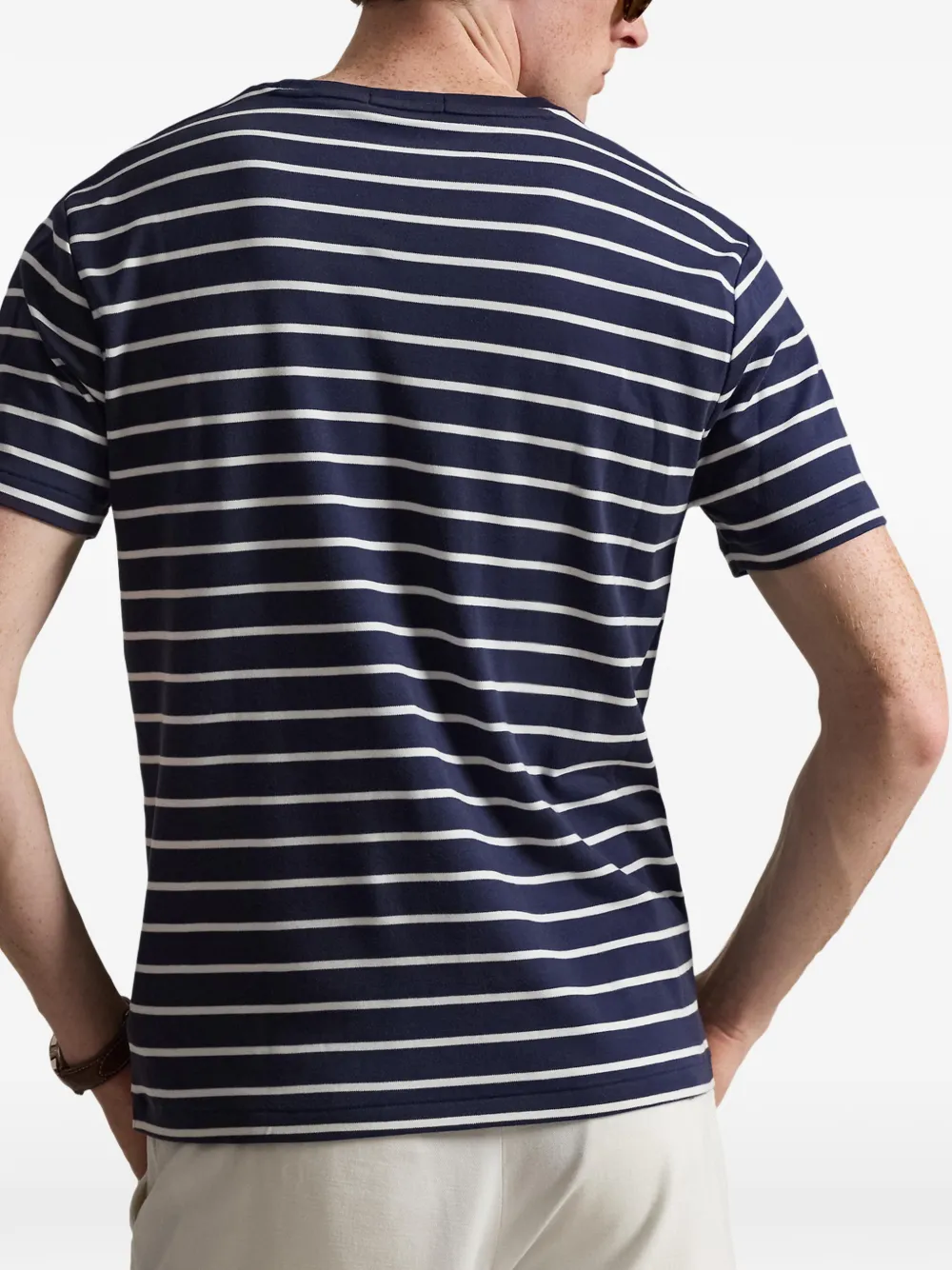 Polo Ralph Lauren Gestreept T-shirt Blauw