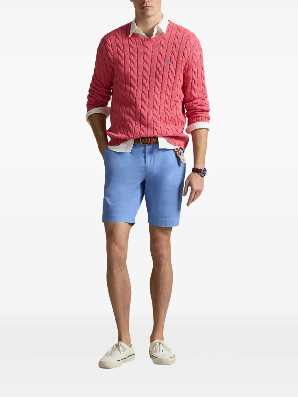 Polo Ralph Lauren Chino shorts Blauw