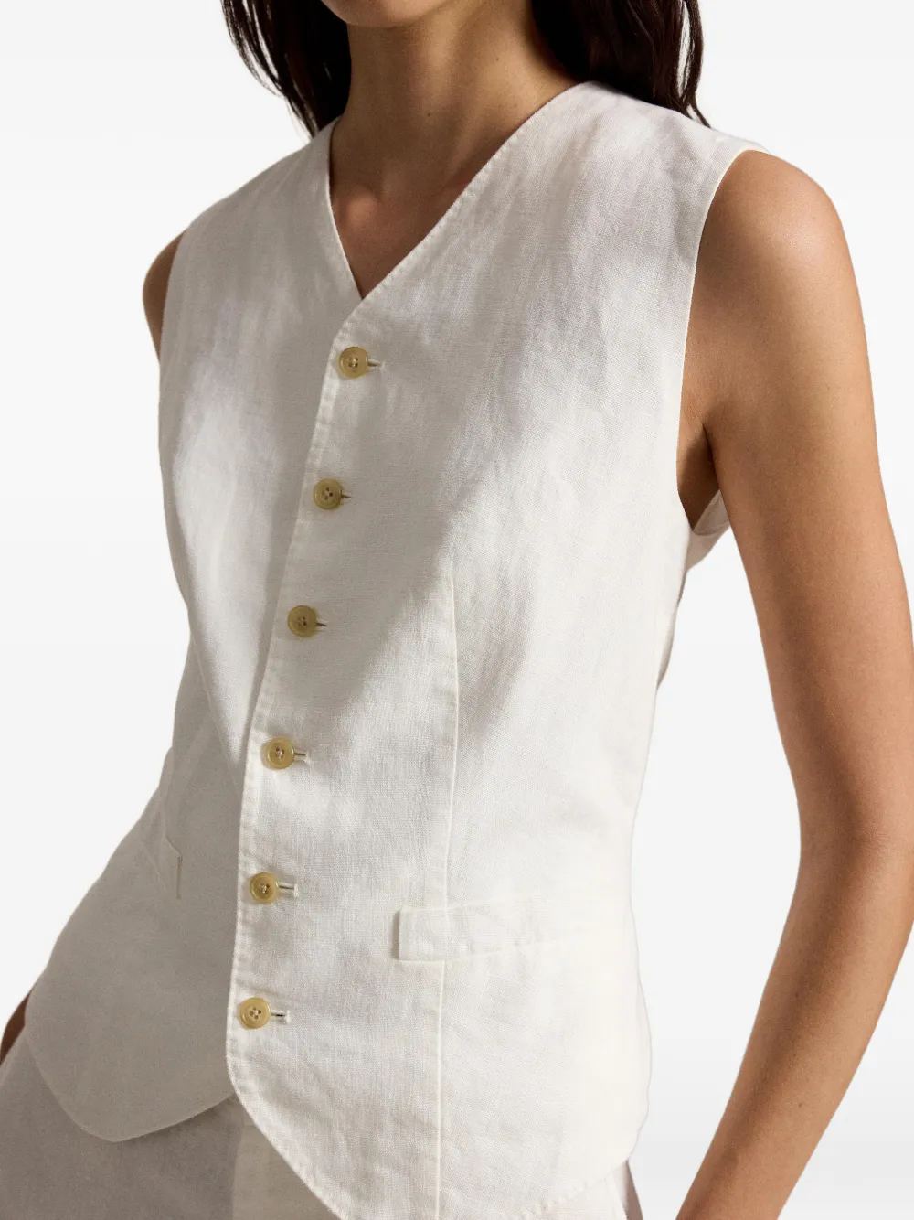 V-neck waistcoat