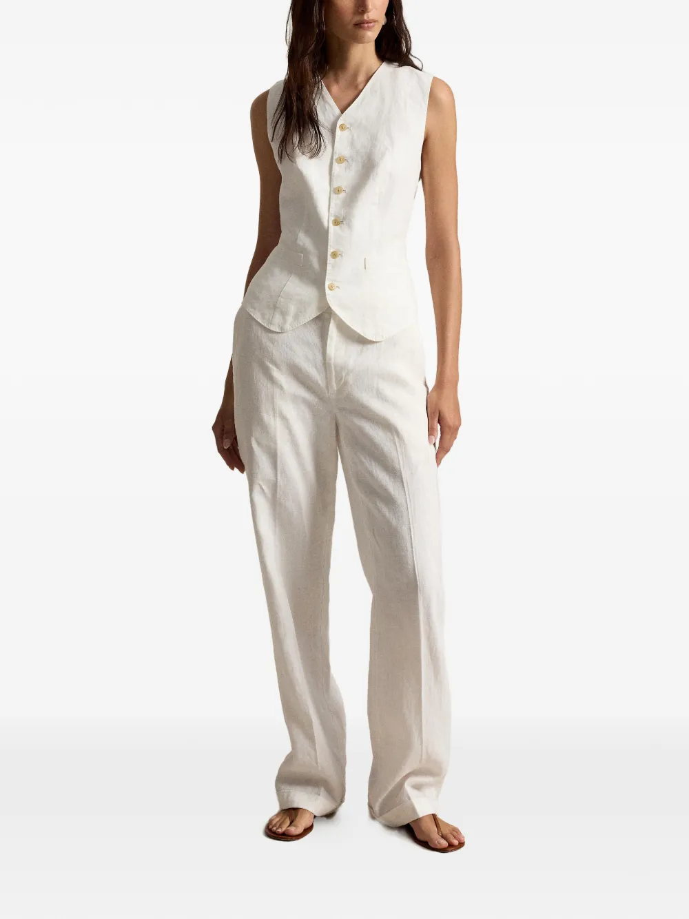 Polo Ralph Lauren Gilet met V-hals Beige