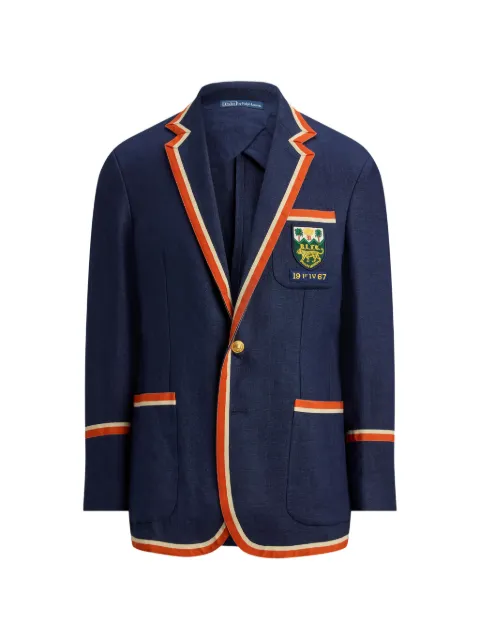 Polo Ralph Lauren trim-detail cricket blazer