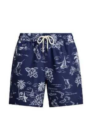 Polo Ralph Lauren Traveler Swim Shorts | Blue | FARFETCH