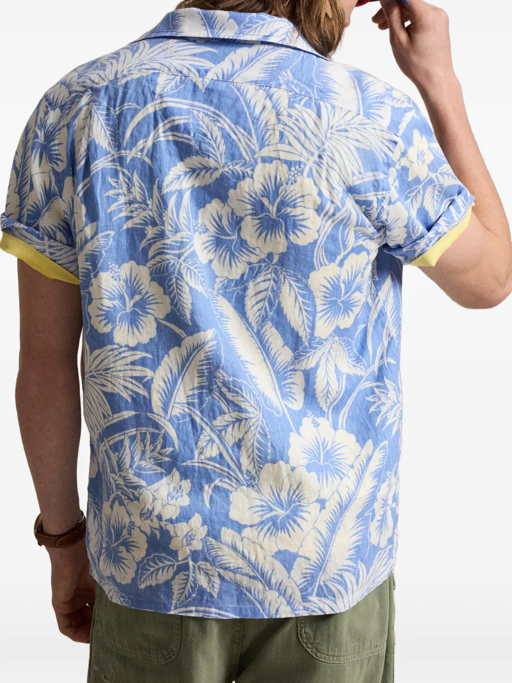 Polo Ralph Lauren Overhemd met bloemenprint Blauw