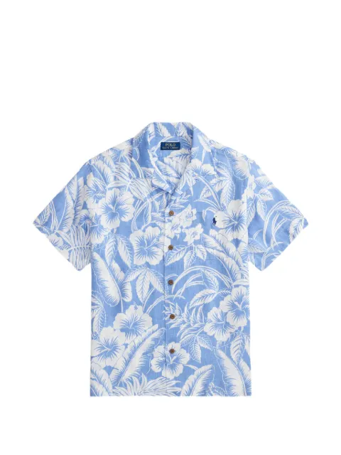 Polo Ralph Lauren floral-print pocket shirt