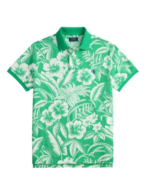 Polo Ralph Lauren tropical-print polo shirt