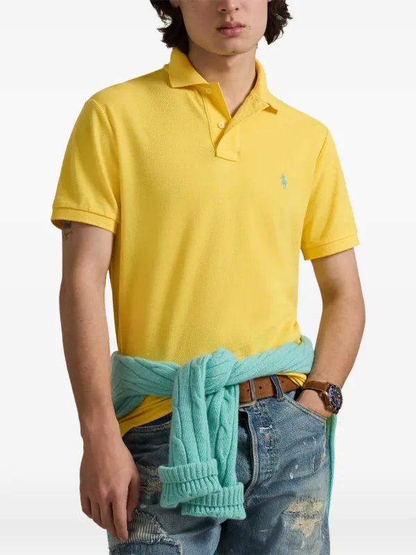 Polo Ralph Lauren Camisa Polo The Iconic Canelada | Amarelo