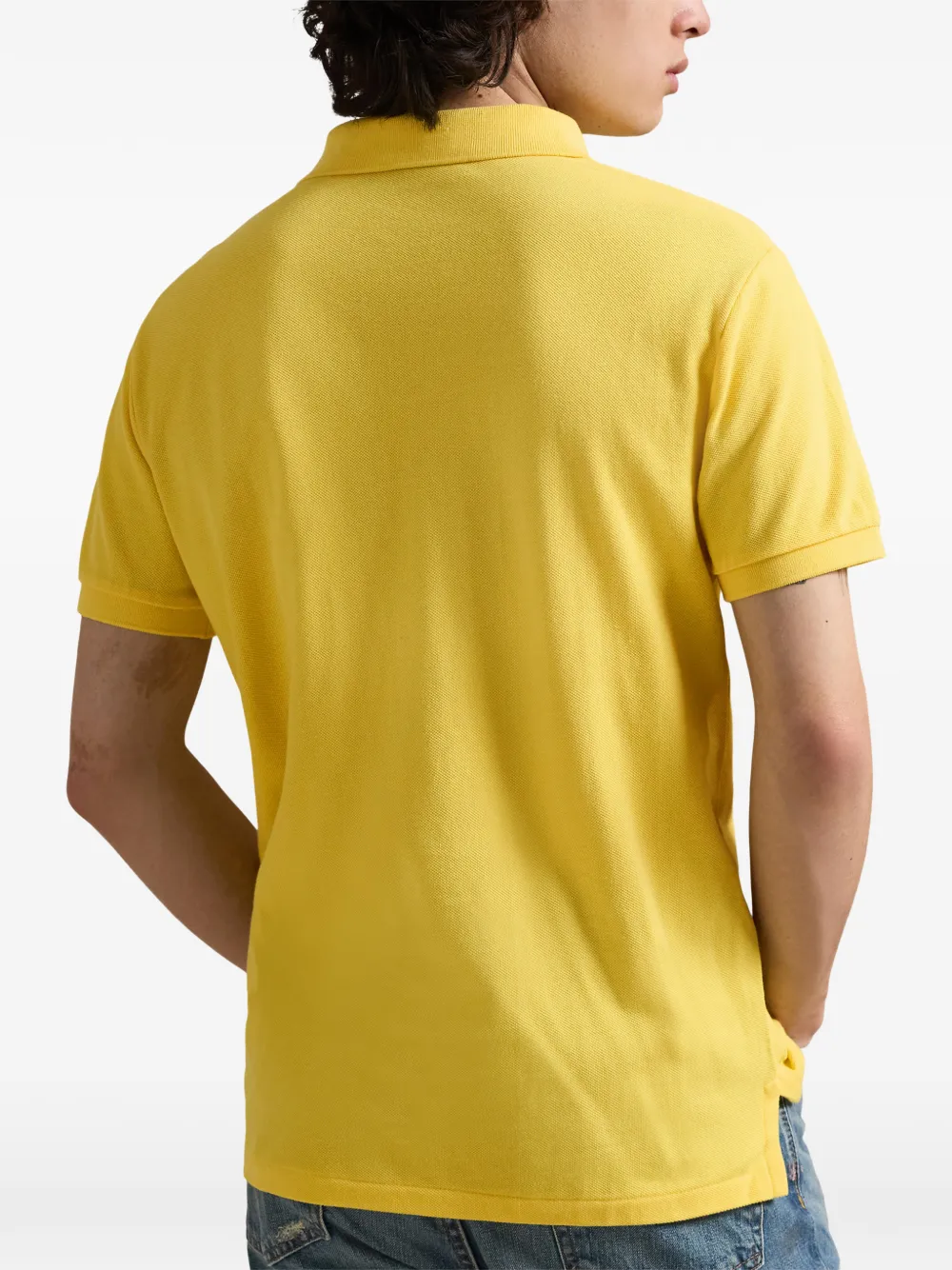 Polo Ralph Lauren Camisa Polo The Iconic Canelada | Amarelo