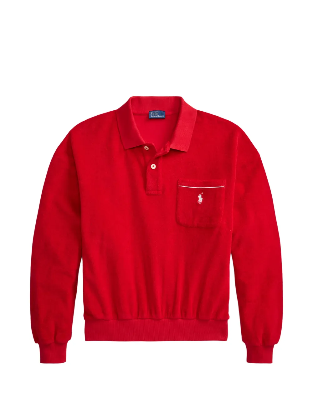 Polo Ralph Lauren Langärmeliges Poloshirt - Rot