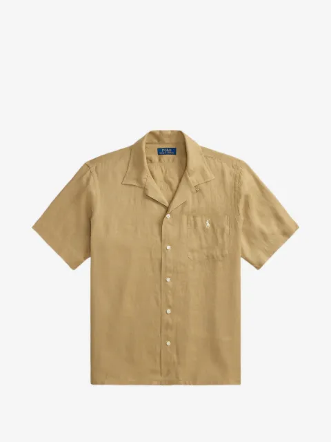 Polo Ralph Lauren chemise en lin à broderies
