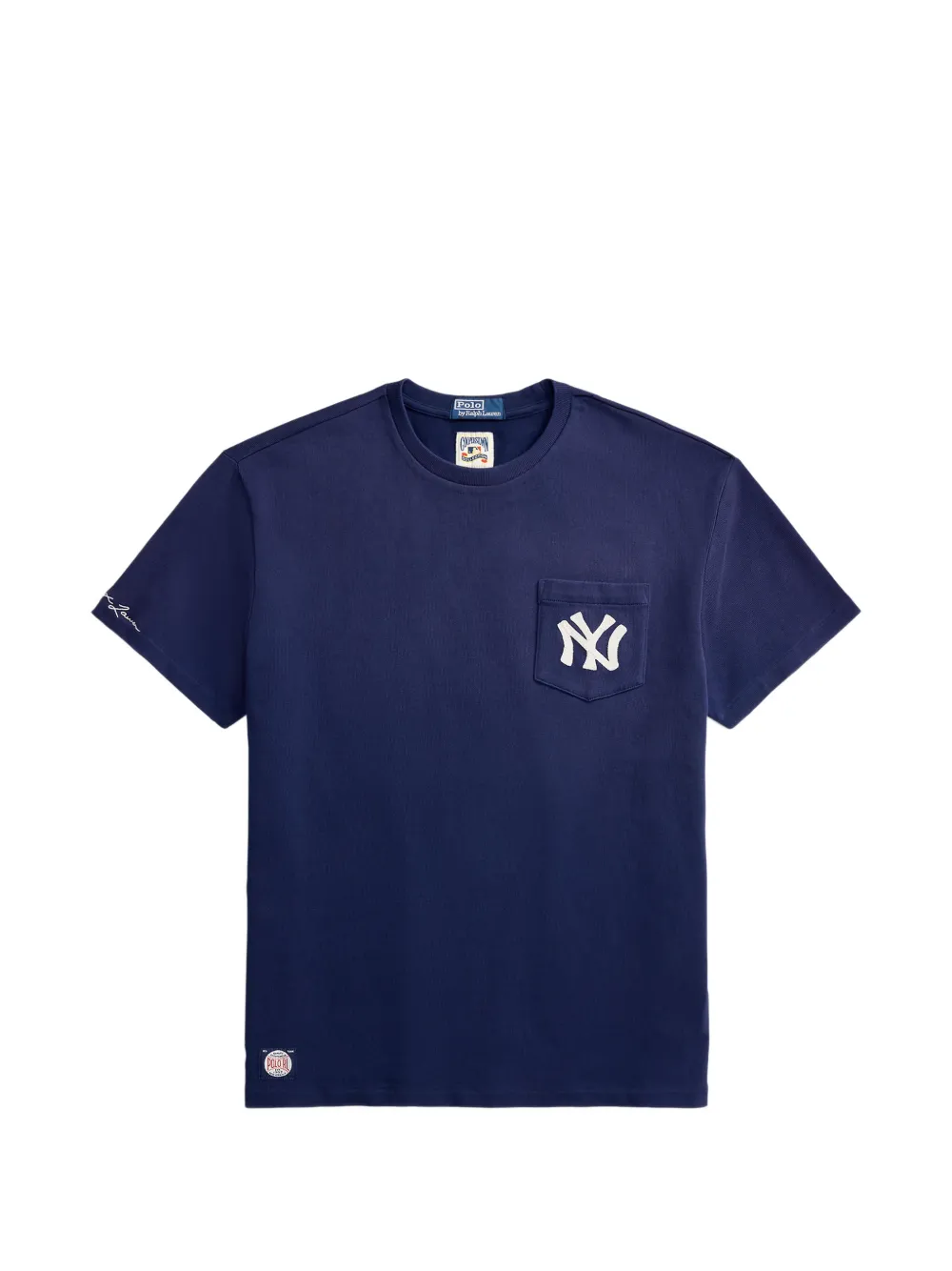 Polo Ralph Lauren T-shirt con taschino - Blu