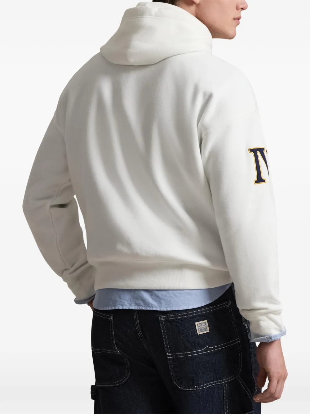 Polo Ralph Lauren Hoodie met geborduurd logo Wit